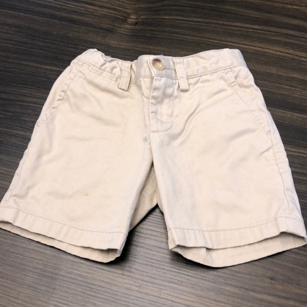 Khaki Polo Shorts 2T